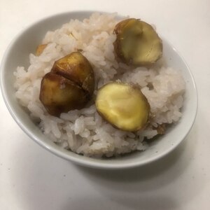 ☺白だしで簡単♪秋の味覚・栗ご飯☺